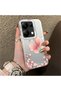 حافظة لهاتف Xiaomi Redmi Note 13 Pro 4G متوافقة مع الحافة السيليكونية الصلبة والظهر الصلب ومضادة للسقوط بنمط الفراشة - 5