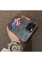 iPhone 16 Pro Max Compatible Silicone Edge Hard Back Anti-Fall Stitch Patterned Case - 3