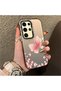 Samsung Galaxy S24 Ultra Compatible Silicone Edge Hard Back Anti-Fall Butterfly Pattern Case - 4