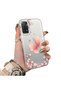Xiaomi Redmi Note 12 Pro 4g Compatible Silicone Edge Hard Back Anti-Fall Butterfly Pattern Case