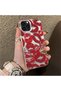 iPhone 16 Pro Max Compatible Silicone Edge Hard Back Anti-Fall Lip-Patterned Case - 4