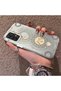 Samsung Galaxy A32 Compatible Silicone Edge Hard Back Anti-Fall Case Moon Pattern - 2