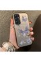 Samsung Galaxy A34 Compatible Silicone Edge Hard Back Anti-Fall Butterfly Pattern Case - 4