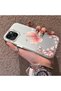 iPhone 15 Compatible Silicone Edge Hard Back Anti-Fall Butterfly Pattern Case - 3