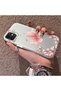 iPhone 12 Compatible Silicone Edge Hard Back Anti-Fall Butterfly Pattern Case - 2
