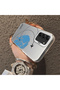 Samsung Galaxy S21 Fe 5g Compatible Silicone Edge Hard Back Anti-Fall Valentine's Patterned Case - 4