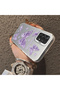 Samsung Galaxy A52/A52S Compatible Silicone Edge Hard Back Anti-Fall Butterfly Pattern Case - 3