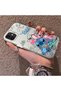 iPhone 11 Compatible Silicone Edge Hard Back Anti-Fall Stitch Patterned Case - 3