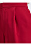 Women Burgundy Wide Leg Trousers - 3