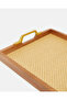 Natural Wood Square Serving Tray (Medium) - 5