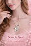 Silver Color 4 Leaf Clover Barley Chain