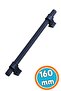 Furniture Drawer Kitchen Cabinet Cupboard Handles Knob Handle Black Metal Handle 160 Mm-16 cm