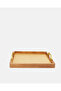 Natural Wood Square Serving Tray (Medium) - 2