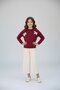 Badili 2-Piece Girl's Set with Cream Stone Detailed Jeans 23513 - 4