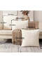 Faux Plush Pillowcases 30.48 x 50.8 Cm Decorative Pillows 2pcs Set Without Insert - 3