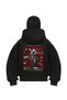 Snow Masked Ninja Unisex Sweatshirt Cardigan 2Strands Thick Fleece
