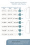 Winter Modal Cotton Pique Knit Baby Kids Sleeping Bag 2.5 Tog Standard Removable Sleeves Navy - 5