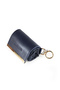 Satin Fabric Foldable Roll Snap Capsule Shopping Grocery Beach Pocket Hand / Shoulder Bag Navy Blue K004 - 2