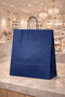 Elite Twisted Handle Kraft Bag Blue Fsc Certified Paper Bag Boutique Gift Bag 36X12X41 cm 50Li - 2