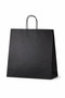 Elit Twisted Handle Kraft Bag Black Fsc Certified Paper Bag Boutique Gift Bag 36X12X41 cm 50Li - 4