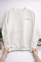 Crew Neck 3-Thread Cotton Dremer Bask Bisikletyaka I Sweatshirt