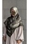 Cotton Soft Luna Pattern Scarf-Olive Green - 6