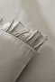 Viento 100% Cotton Double Duvet Cover Set Gray - 8