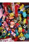 10 Pieces Popular Mixed Silicone Keychain and Bag Accessory