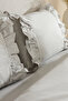 Viento 100% Cotton Double Duvet Cover Set Gray - 7