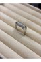 Vip Jeweler Model Special Design Adjustable Steel Silver Ring