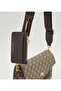 Monogram Patterned Flap Crossbody Bag - 4