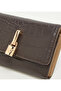 Croc Textured Flap Wallet - 5