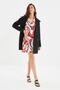 Black Wool Stamp Coat TWOAW21KB0017 - 3