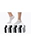 Men's Short Socks 12 - Double Detailed, 4 Different Colors, Antibacteria