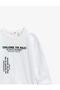 Printed Sweatshirt Crew Neck Cotton - 3
