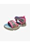 Kids Girls Pink Retro Sandals - 2