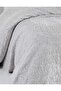 Embos Blanket Double Size (220X240Cm) Silver - 2
