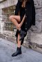 Sesko Women's Black Genuine Leather Boots - 2