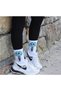 Unisex Colorful Plain Cheerful College Tennis Socks
