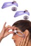 2 Pieces Practical Thread Apparatus Eyebrow Mustache Painless Hair Removal Epilation Tool Machine