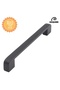 Hüma Black 160 mm Handle Luxury Country Kitchen Furniture Cabinet Drawer Handle - 2