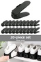 20-Piece Single Adjustable Shoe Ramp - In-Cabinet Shoe Organizer