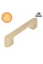 Asel Matte Gold 96 mm Handle Luxury Country Kitchen Furniture Cabinet Drawer Handle - 2
