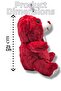 Cute Plush Teddy Bear 25 cm – Premium Quality Toy (100% Domestic Production) - 3