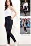 Women Shaping / Sculpting Leggings Pants Look Like Back Pocket