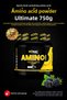 Amino Powder 750 G (CONVENIENT AROMAL) Shaker and 2 Disposable Whey Gifts - 4