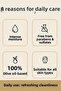 Olive Oil Based 5-Piece Liquid Soap Set |   Gentle Cleansing Without Parabens, Sls & Sles |   5 X 500 ml - 2