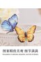 6 Sheets 118 Pieces Transparent Butterfly Sticker Bullet Journal Scrapbook Laptop Agenda Planner - 6