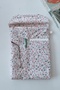 Book Cover with Pocket Fiber Filled Floral Powder Book Lover Gift - 5
