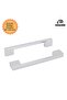 Double Hole Chrome 96-128 mm Metal Bridge Handle, Luxury Country Kitchen Furniture Cabinet Drawer Handle - 7